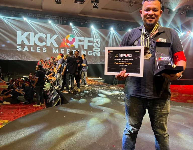 Pramana K Tarigan, orang Medan dan sarjana teknik mesin di Universitas Sumatera Utara (USU) yang kini berkarir di VP - Head of Sales Northern Sumatera Indosat Ooredoo Hutchison untuk brand Tri. (DETAIL/ist)