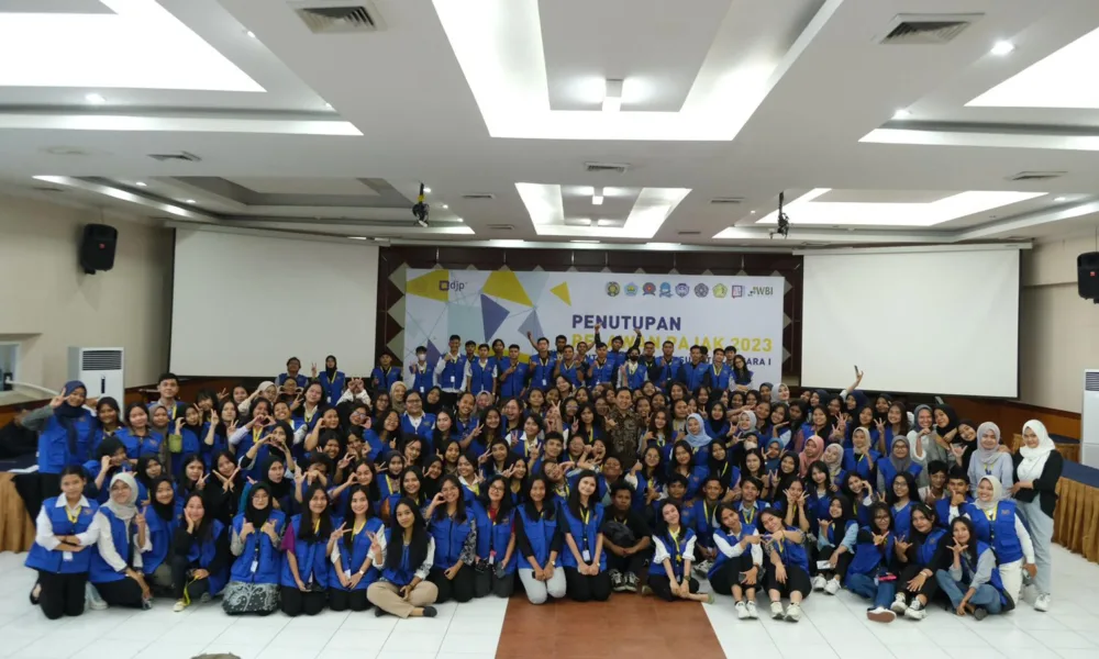 Para Relawan Pajak Tahun 2023 dapat apresiasi dari Kanwil DJP Sumut I.