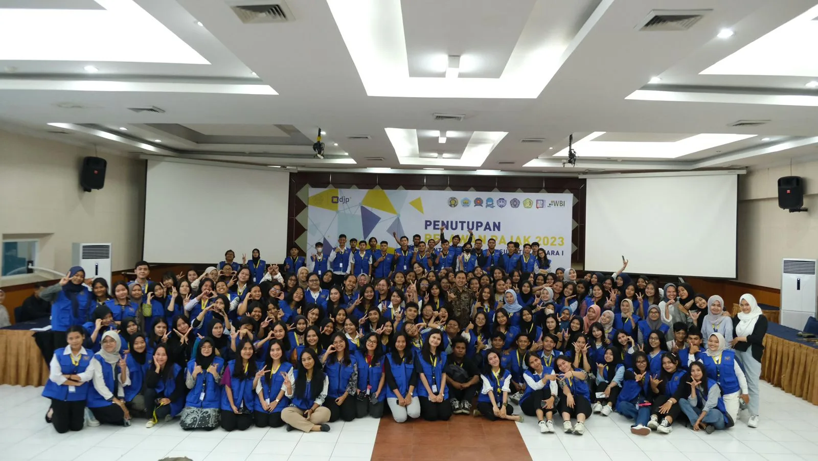 Para Relawan Pajak Tahun 2023 dapat apresiasi dari Kanwil DJP Sumut I.