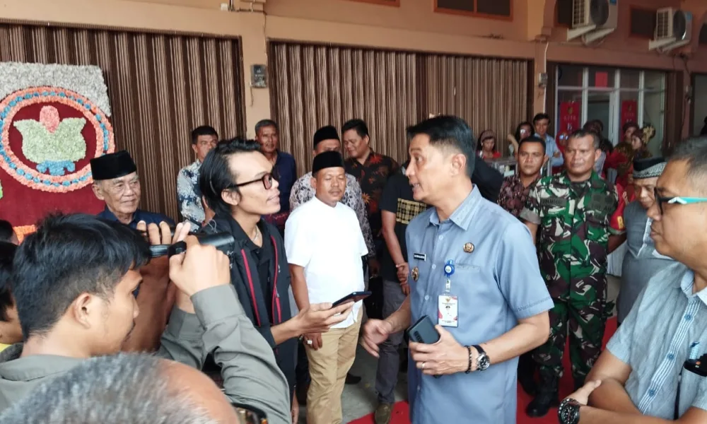 Kepala BPBD Provinsi Jambi sekaligus Pj Bupati Muarojambi Bachyuni Deliansyah. (DETAIL/Juan)