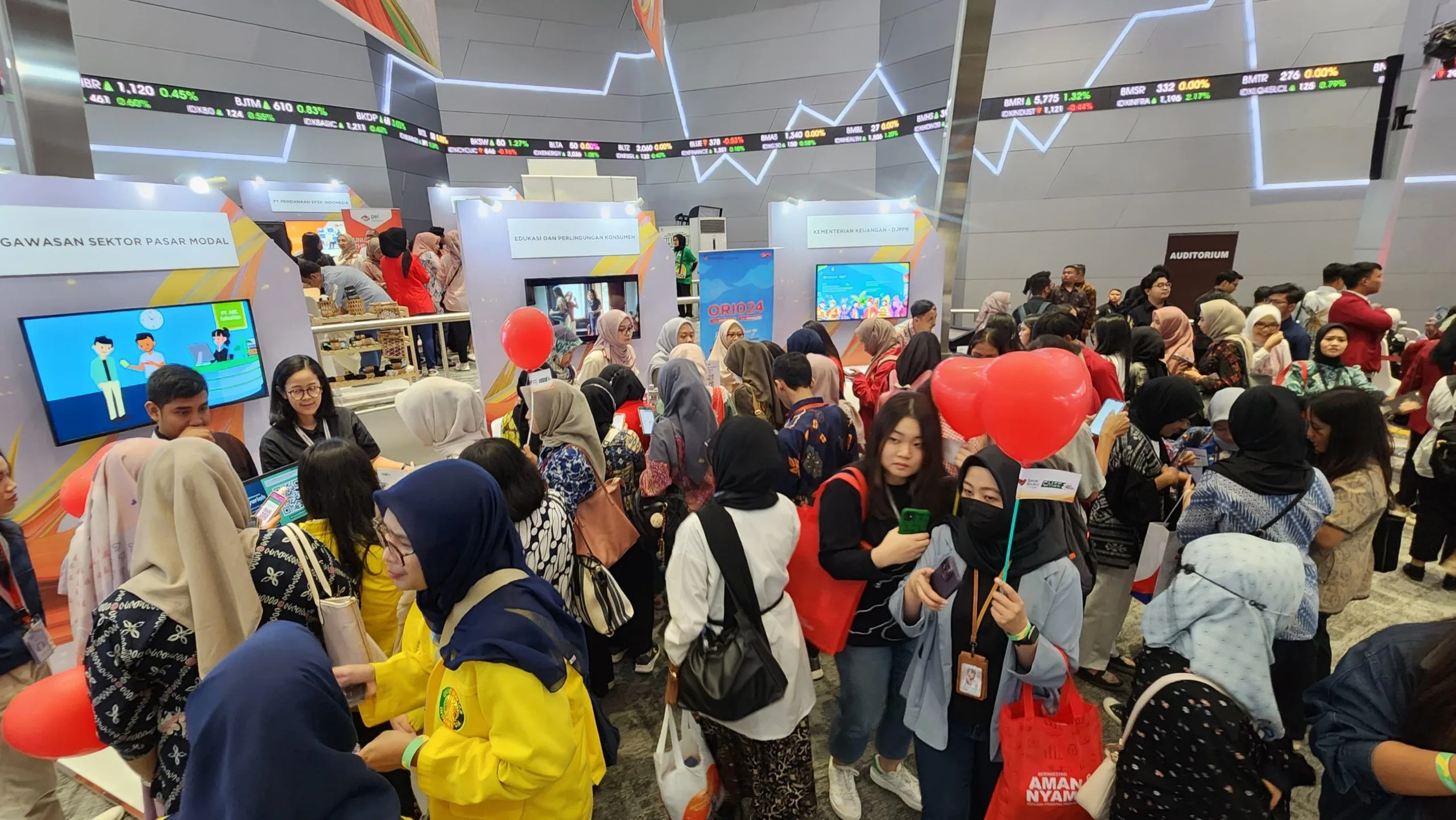 Kemeriahan pelaksanaan CMSE 2023 di Jakarta.