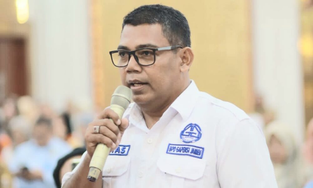 Ketua Gapensi Provinsi Jambi, Ritas Mairiyanto. (koleksi pribadi)