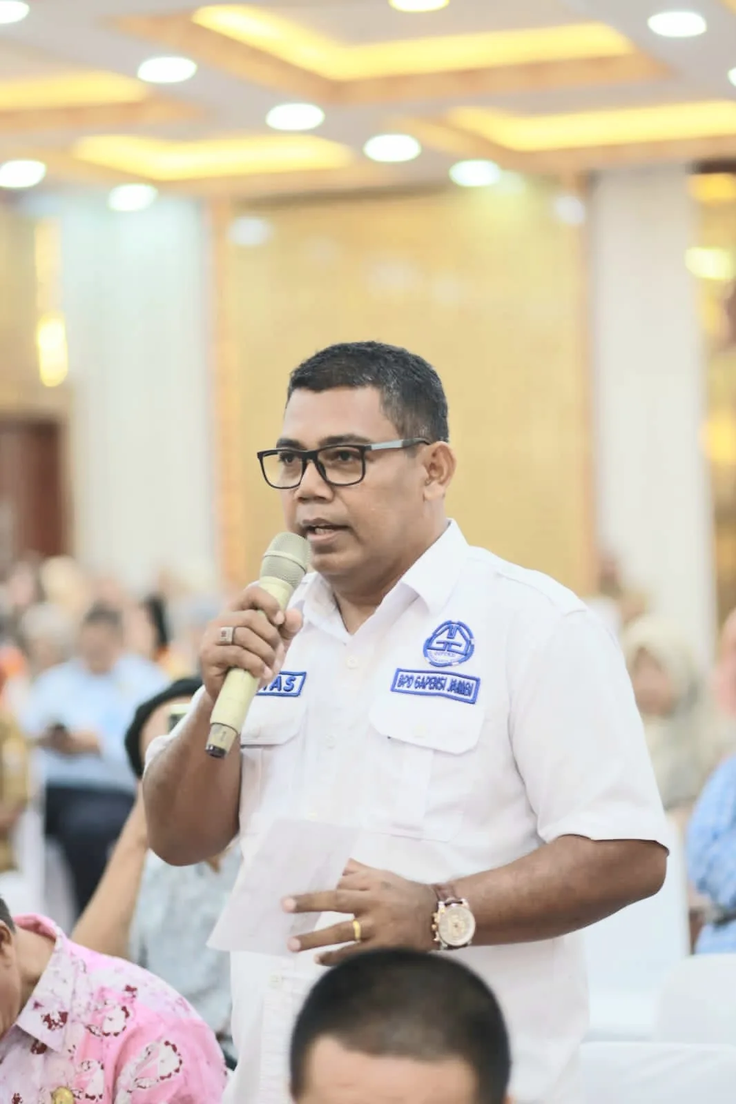 Ketua Gapensi Provinsi Jambi, Ritas Mairiyanto. (koleksi pribadi)