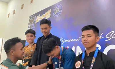Siswa SMAN 12 Merangin berhasil menjuarai Bungo Championship 2 pada cabang pencak silat. (DETAIL/ist)
