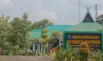 Disperkim Batanghari. (DETAIL/ist)