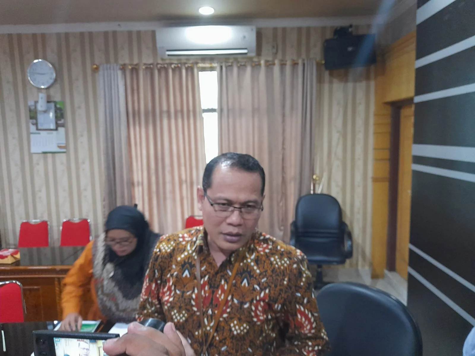 Kepala BPS Provinsi Jambi, Agus Sudibyo. (DETAIL/Juan)