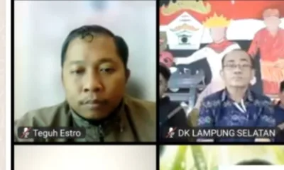 Para Ketua Dewan Kesenian se-Indonesia saat Pra Munas via daring. (DETAIL/Daryanto)