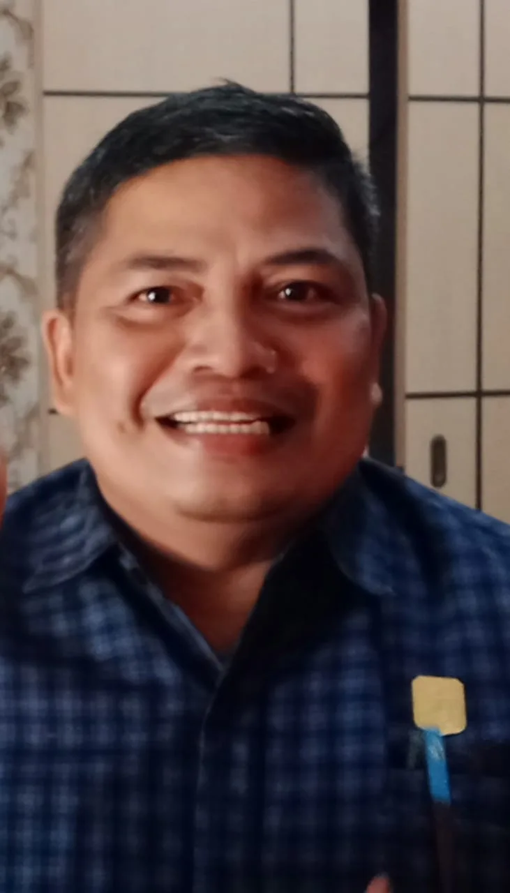 Try Herman Efendi, Ketua tim TKD Prabowo-Gibran Kabupaten Merangin, yang juga Ketua DPRD Kabupaten Merangin. (DETAIL/Daryanto)