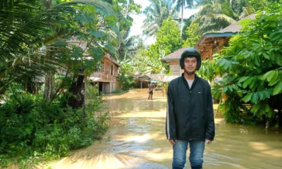 Puluhan rumah warga terendam banjir. (DETAIL/ist)