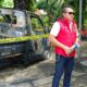 Kasatreskrim Polres Merangin, Iptu Mulyono usai olah TKP. (DETAIL/ist)