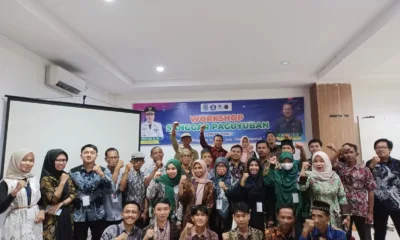 Workshop yang diikuti para seniman Merangin. (DETAIL/Daryanto)