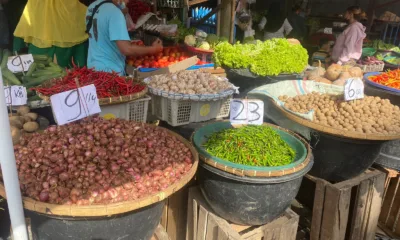Harga cabai merah di Kota Medan semakin "pedas" seiring dengan seringnya turun hujan.