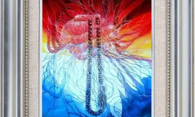 Jerat Zikir, maha karya Alhendra Daulay, perupa Merangin. (DETAIL/ist)