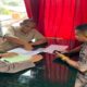Jaksa bersama terpidana AH sebelum ditahan. (DETAIL/ist)