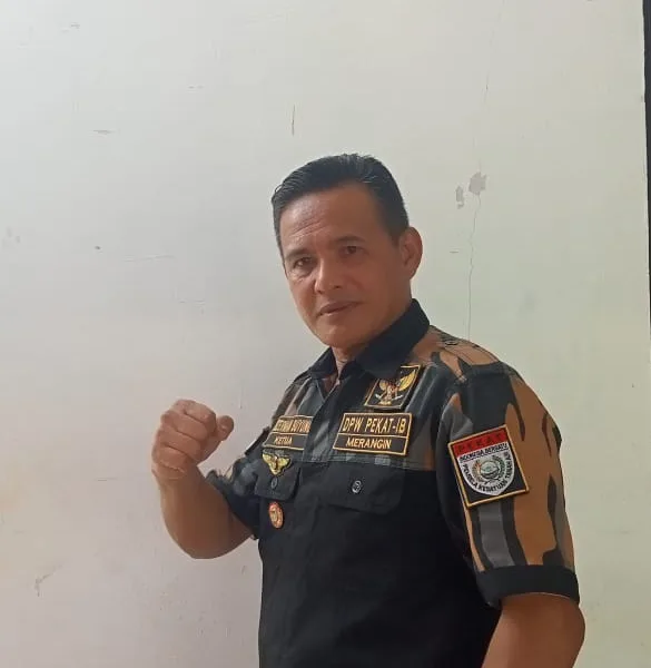 Ketua Pekat IB Merangin, Yuzerman Buyung. (DETAIL/ist)