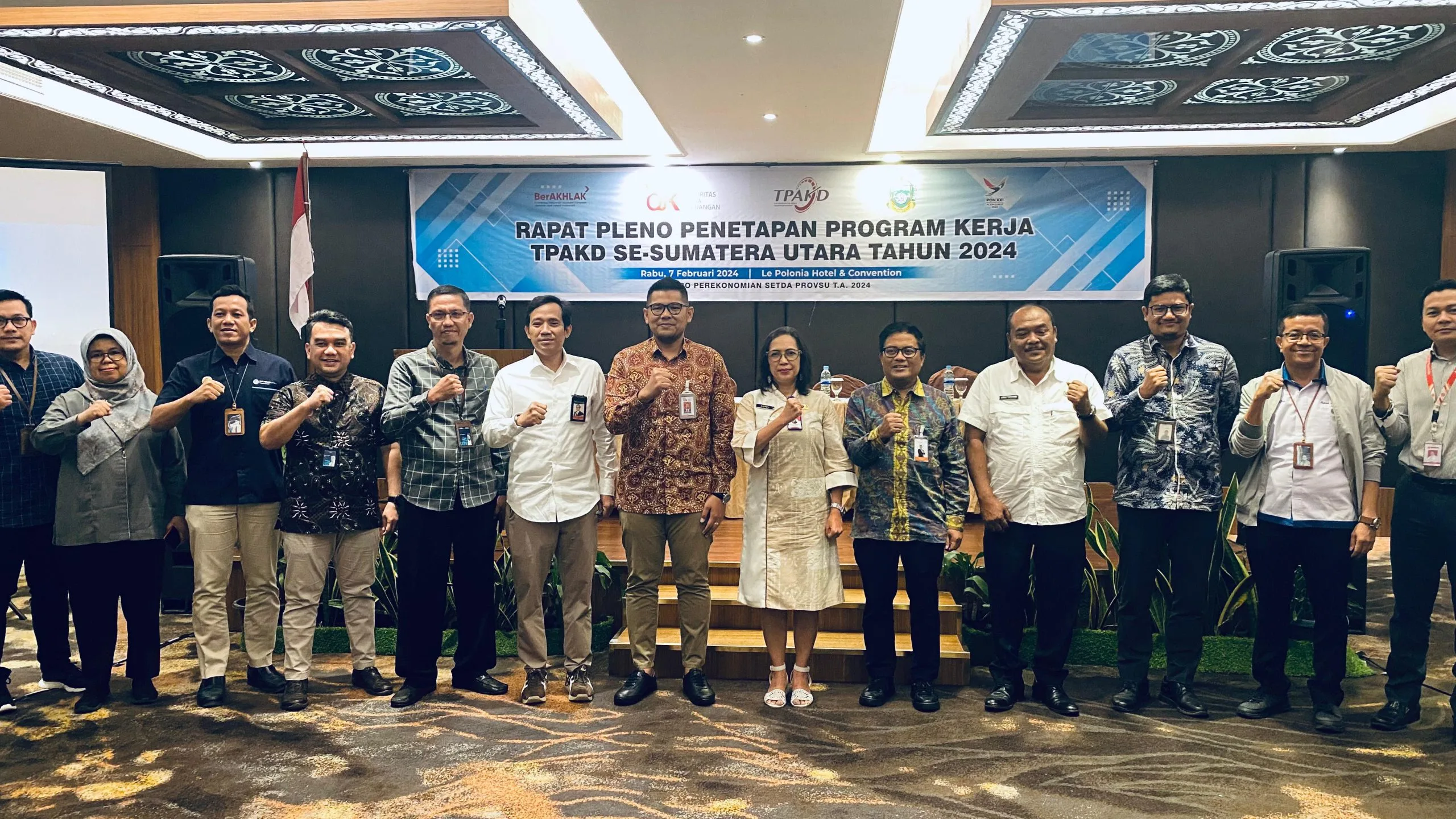 TPAKD Sumut memiliki Roadmap untuk tahun 2024, termasuk soal OVOA. (DETAIL: ist)