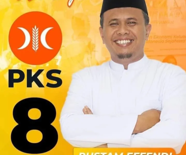 Ketua DPD PKS Kabupaten Merangin, Rustam Effendi. (ist)