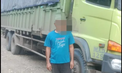 Salah satu kendaraan pengangkut kernel dari PT SAL dan PT Shogun. (DETAIL/ist)