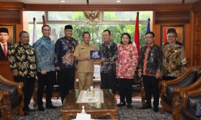 KPPU menemui Menteri Dalam Negeri Mendagri, Jenderal (Purn) Tito Karnavian di kantor Kemendagri di Jakarta.