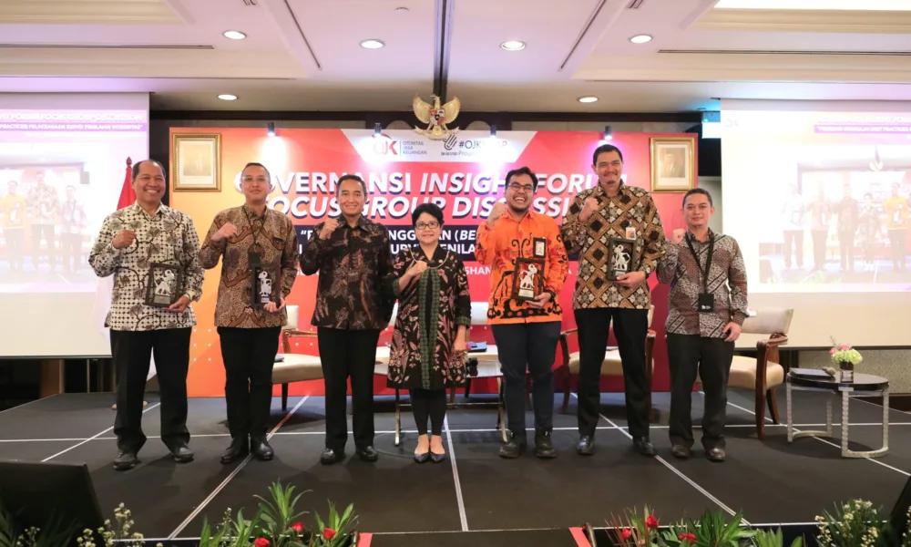 OJK berharap ekosistem sektor jasa keuangan di Indonesia terbangun dengan sehat dan sustainable.