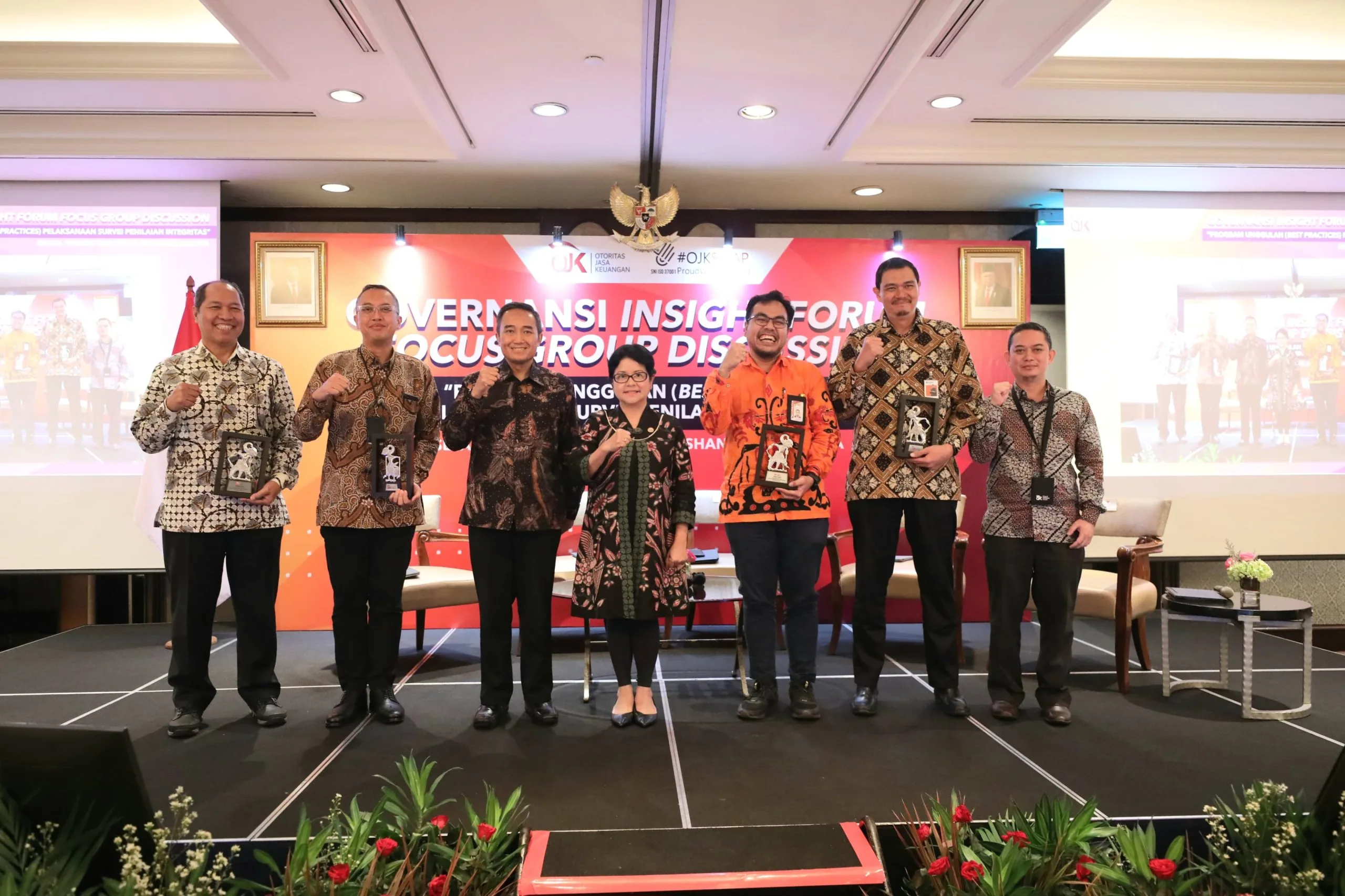 OJK berharap ekosistem sektor jasa keuangan di Indonesia terbangun dengan sehat dan sustainable.