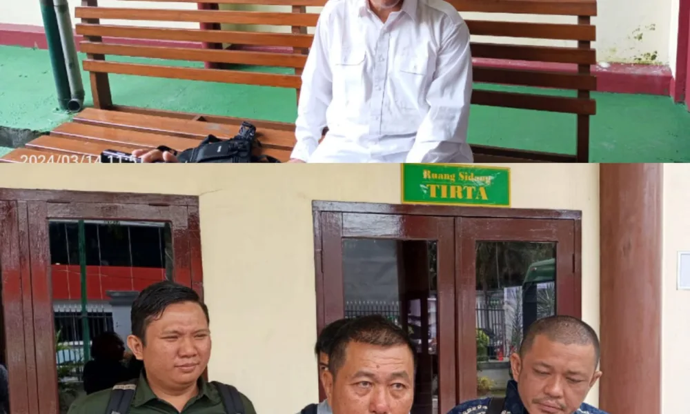 Pakar telematika Abimanyu Wachjoewidajat (atas), Eddy Gunawan alias Kimlay (putih bawah) dan Randhy (kanan). (DETAIL/Juan)