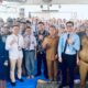 OJK Sumut menggelar sosialisasi yang bertujuan meningkatkan literasi keuangan di kalangan pelajar SMAN 16 Medan, beberapa waktu yang lalu. (DETAIL/ist)