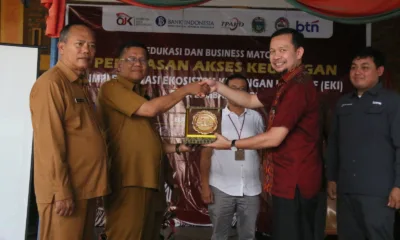 OJK Sumut dan BTN memperluas akses keuangan bagi masyarakat di Desa Lumban Bulbul, Kabupaten Toba. (Ist)