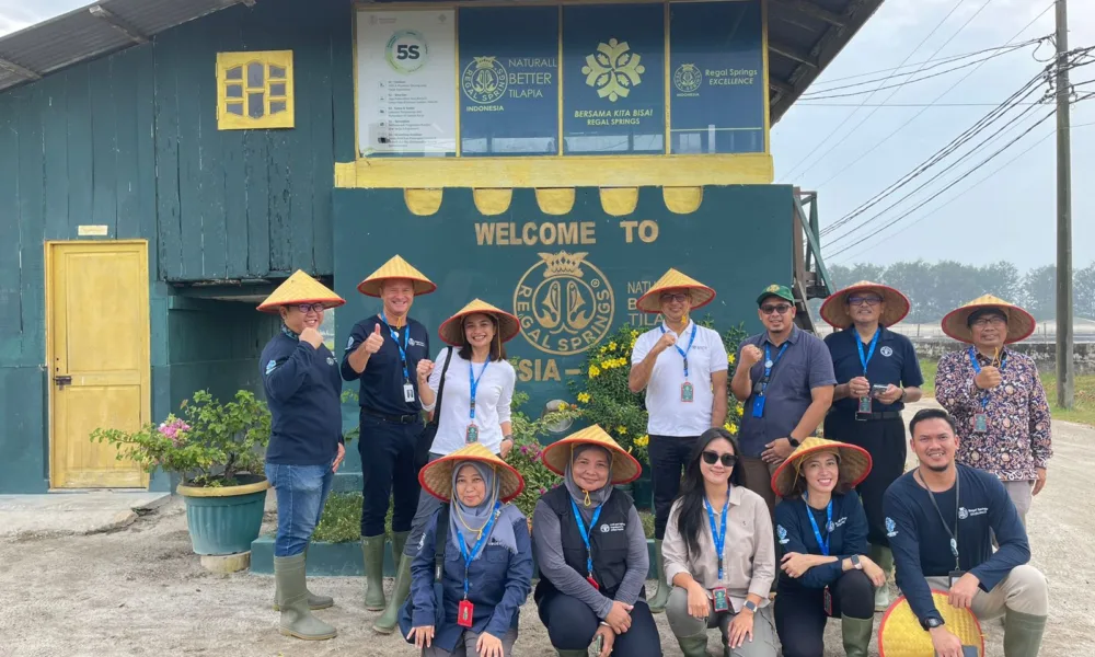 FAO dan IPB melakukan kunjungan selama dua hari ke wilayah operasional Regal Springs Indonesia di Provinsi Sumatera Utara (Sumut).