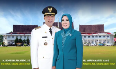 Romi Hariyanto bersama istri. (ist)