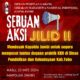 Selebaran untuk aksi di Mapolda Jambi. (ist)