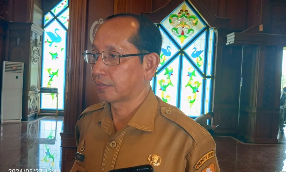 Karo Perekonomian dan SDA Provinsi Jambi sekaligus Waka Satgaswasgakum Batu Bara, Johansyah. (DETAIL/Juan)