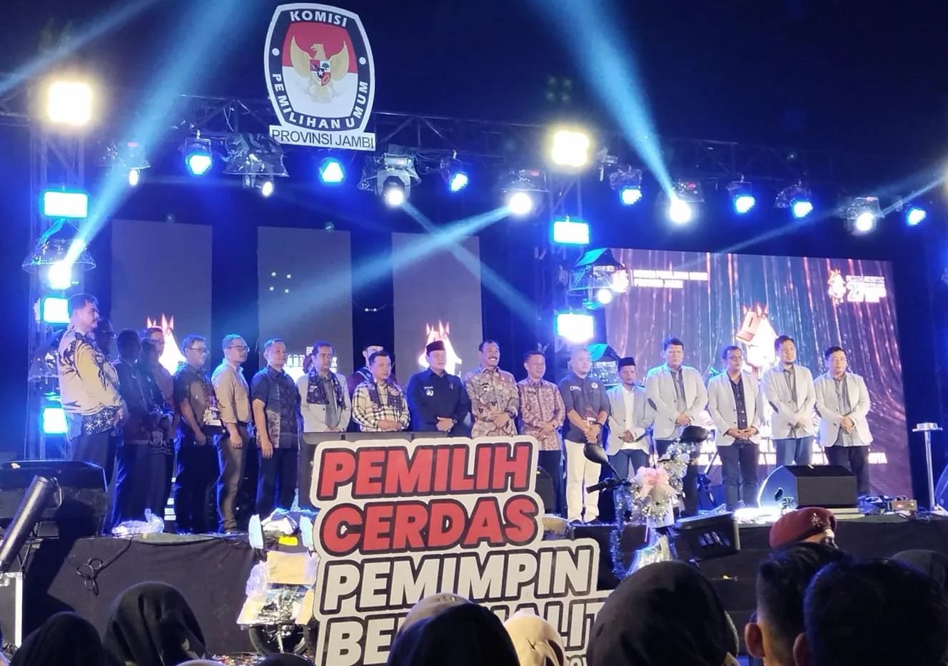 Launching secara Resmi Pilkada serentak tahun 2024 di Provinsi Jambi (DETAIL/Jorgi)