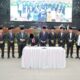 Proses penyerahan Opini WTP dari BPK-RI ke Pj Gubernur Sumut, Hasanudin. (ist)