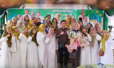 Bupati Fadhil Arief silaturahmi sekaligus halal bihalal bersama Tim Penggerak PKK Kabupaten Batanghari. (ist)