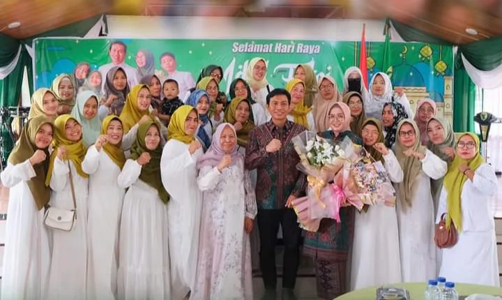 Bupati Fadhil Arief silaturahmi sekaligus halal bihalal bersama Tim Penggerak PKK Kabupaten Batanghari. (ist)