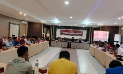 KPU Kabupaten Merangin sosialisasi daftar calon perseorangan.( DETAIL/Daryanto)