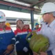 Proses sidak SPBE oleh Pertamina dan Pemprov Sumut. (ist)