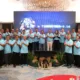 Peserta Rapim Telkom Indonesia Regional 1 Sumatera menggelar acara foto bersama. (ist)