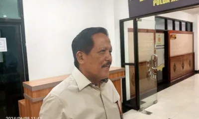 Zainal Abidin usai pemeriksaan. (DETAIL/Juan)