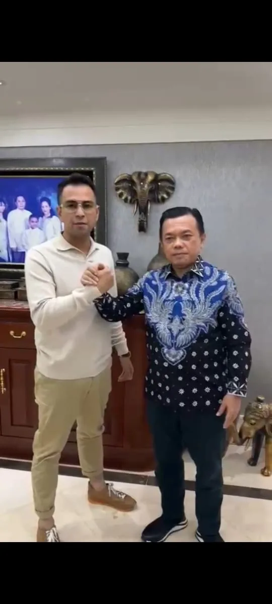Raffi Ahmad dukung Al Haris dan Abdullah dalam Pilgub Jambi. (ist)