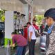 Proses sidak di salah satu SPBU di Kota Medan, Jumat pagi, Juni 2024. (ist/KPPU)