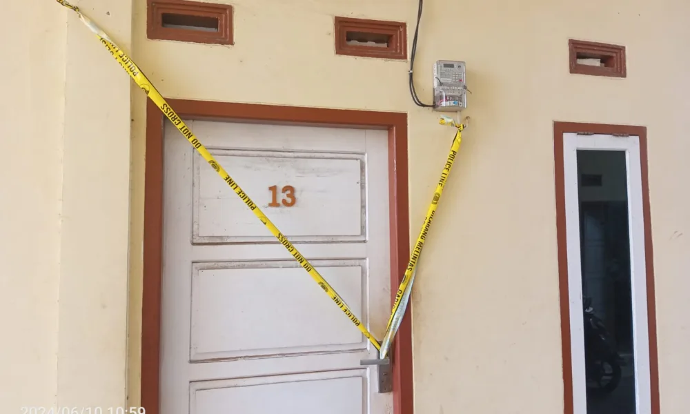 Kamar kosan korban, kamar 13. (DETAIL/Juan)