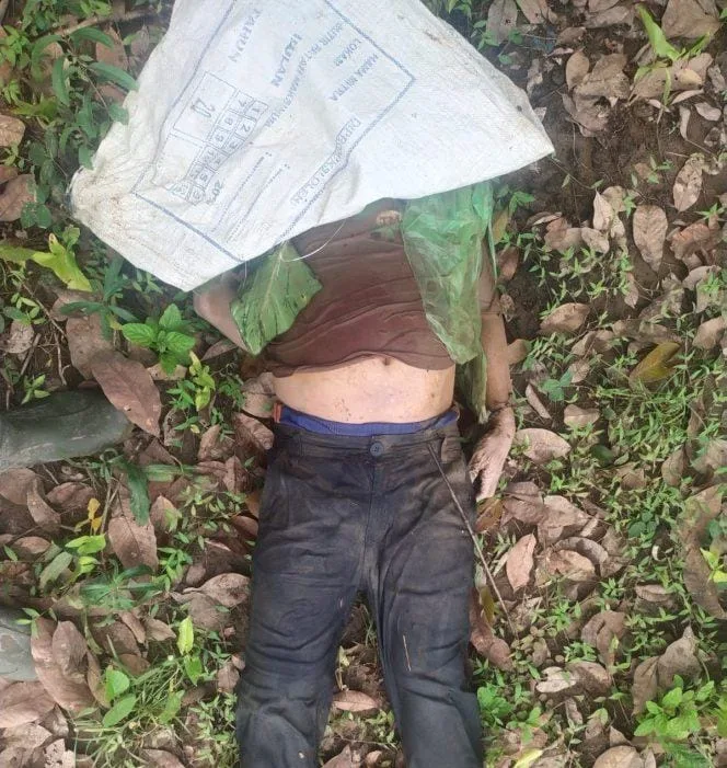 Mayat korban tanpa kepala. (ist)