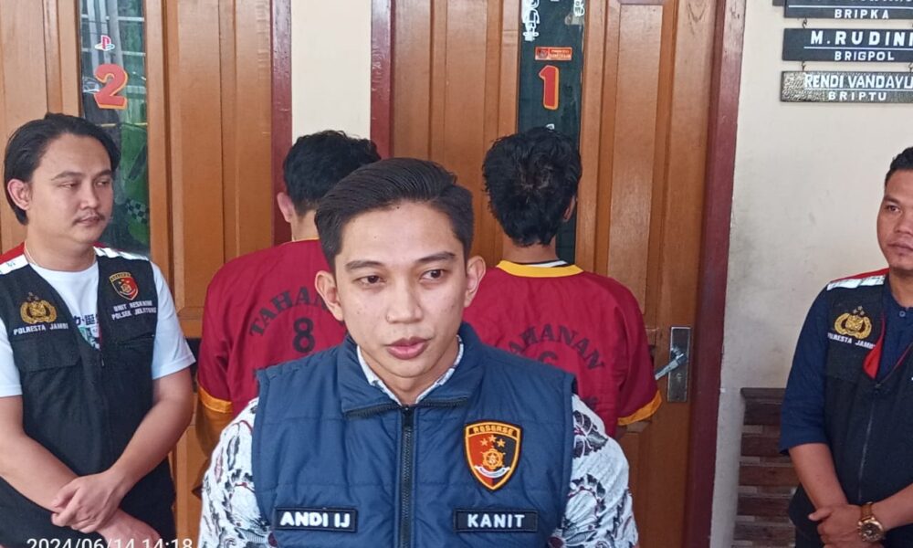Kanit Reskrim Polsek Jelutung IPDA Andi IJ. (DETAIL/Juan)