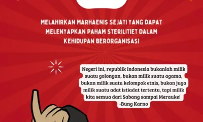 Poster PPAB Raya GMNI Jambi. (ist)