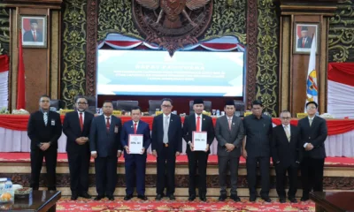 BPK Serahkan LHP atas LKPD dan IHPD Provinsi Jambi Tahun Anggaran 2023. (ist)