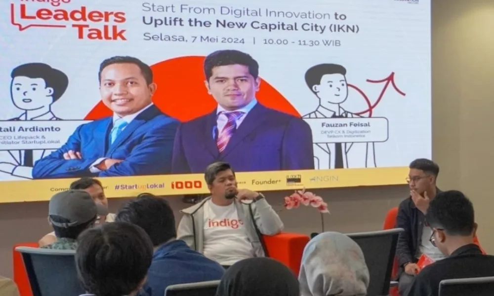 PT Telkom menggelar diskusi terkait program Indigo untuk perusahaan rintisan agar bersiap diri dalam proyek IKN. (Dok. Telkom)