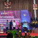 Menteri Hukum dan HAM, Yasonna Laoly membuka secara resmi rapat koordinasi MPWN dan MPDN Provinsi Jambi. (DETAIL/Jorgi)