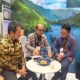 Menteri Kelautan & Perikanan, Sakti Wahyu Trenggono (pertama dari kiri) mengunjungi stan Regal Springs Indonesia di acara Asian-Pacific Aquaculture. (ist)
